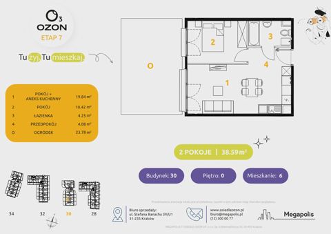 Plan 2 pok. 39m²