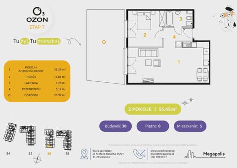 Plan 2 pok. 55m²