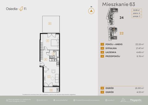 Plan 2 pok. 53m²