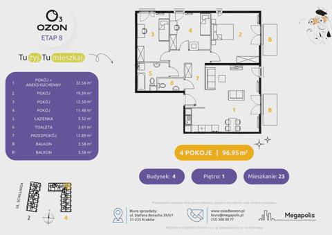 Plan 5 pok. 97m²