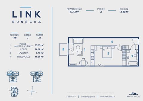Plan 2 pok. 52m²