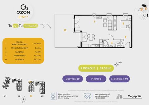 Plan 2 pok. 60m²