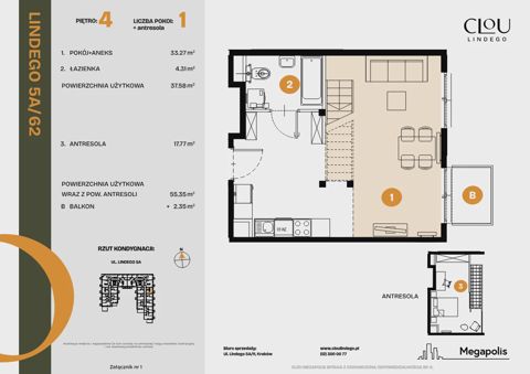 Plan 2 pok. 38m²