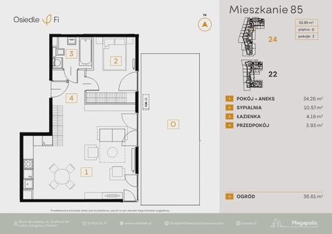 Plan 2 pok. 53m²