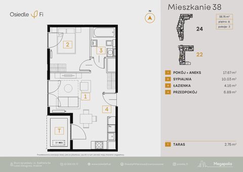 Plan 2 pok. 39m²