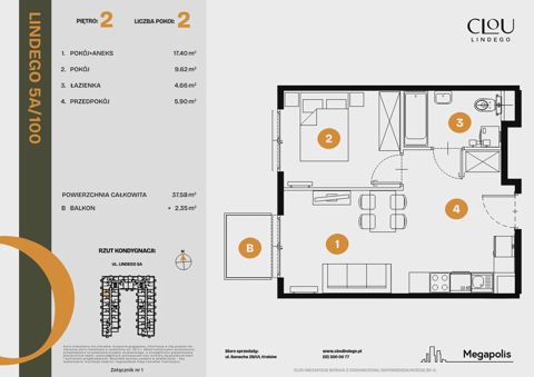Plan 2 pok. 38m²