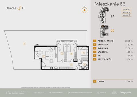 Plan 4 pok. 82m²