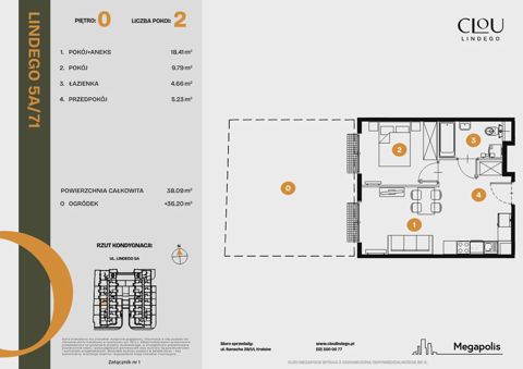 Plan 2 pok. 38m²