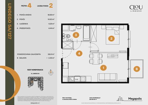 Plan 2 pok. 38m²