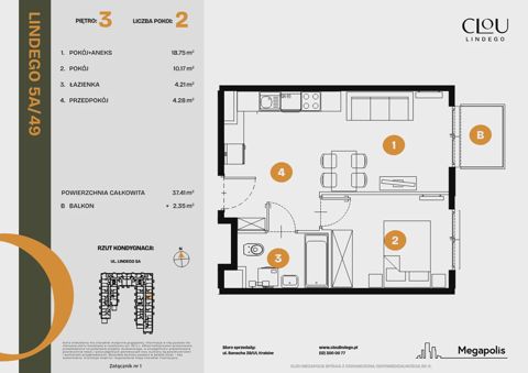 Plan 2 pok. 37m²