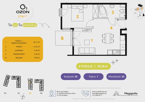 Plan 2 pok. 38m²