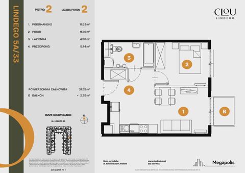 Plan 2 pok. 38m²