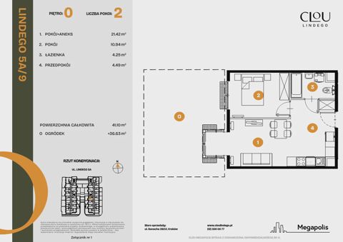 Plan 2 pok. 41m²