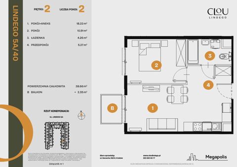 Plan 2 pok. 39m²