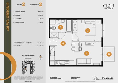 Plan 2 pok. 39m²
