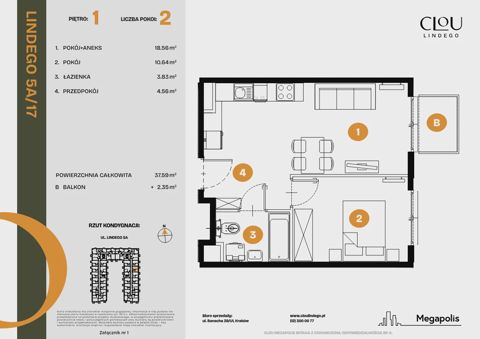 Plan 2 pok. 38m²