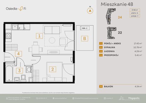 Plan 2 pok. 38m²