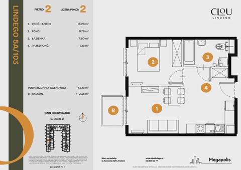 Plan 2 pok. 38m²