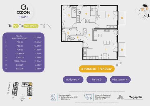 Plan 5 pok. 97m²