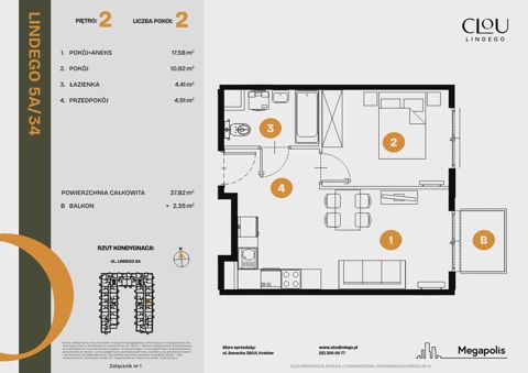 Plan 2 pok. 38m²