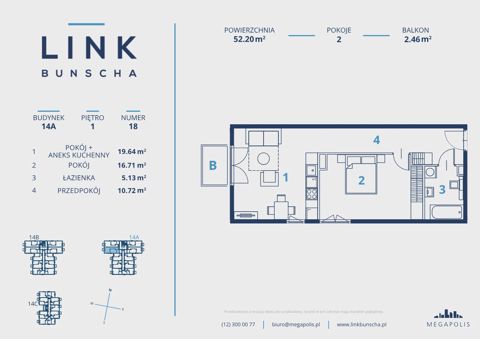 Plan 2 pok. 52m²