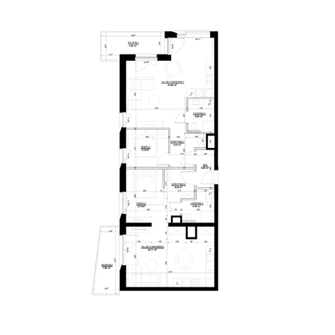 Plan 4 pok. 104m²
