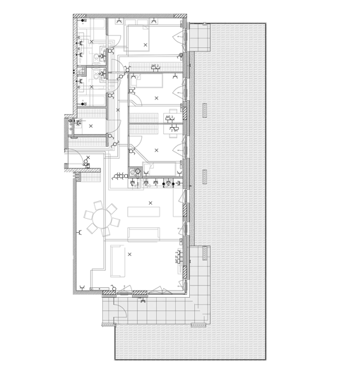 Plan 0 pok. 110m²