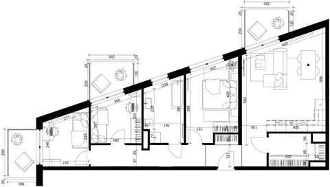 Plan 4 pok. 76m²