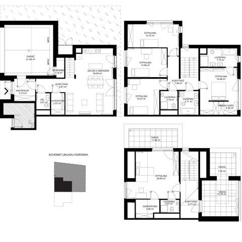 Plan 6 pok. 212m²