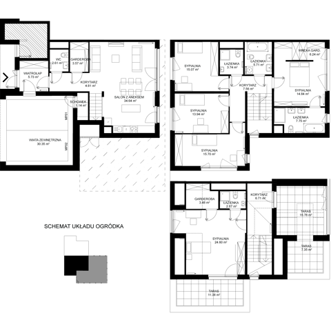 Plan 6 pok. 181m²