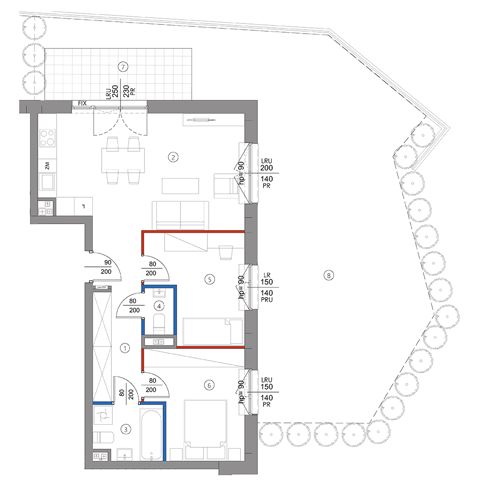 Plan 3 pok. 59m²