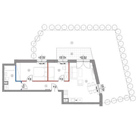 Plan 3 pok. 58m²
