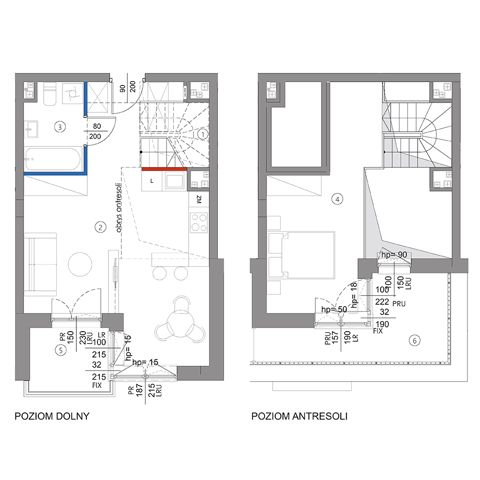 Plan 3 pok. 39m²