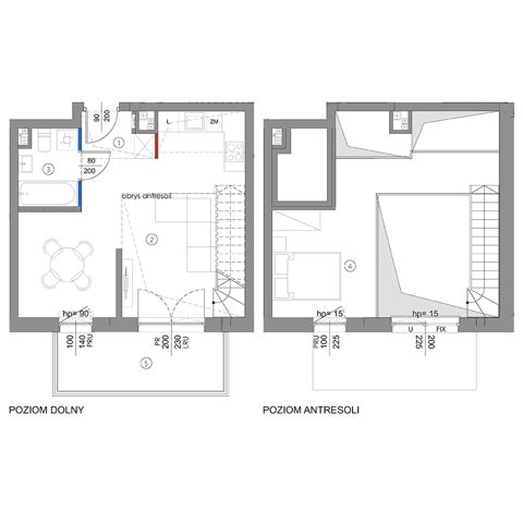 Plan 3 pok. 37m²