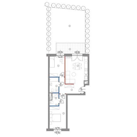 Plan 3 pok. 61m²