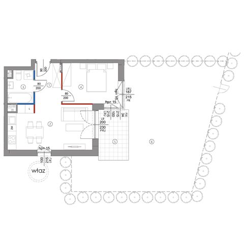 Plan 2 pok. 38m²