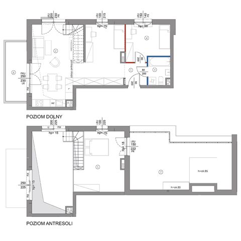 Plan 2 pok. 59m²