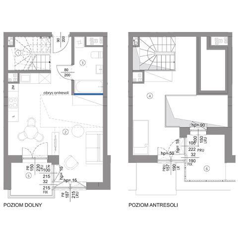 Plan 3 pok. 38m²