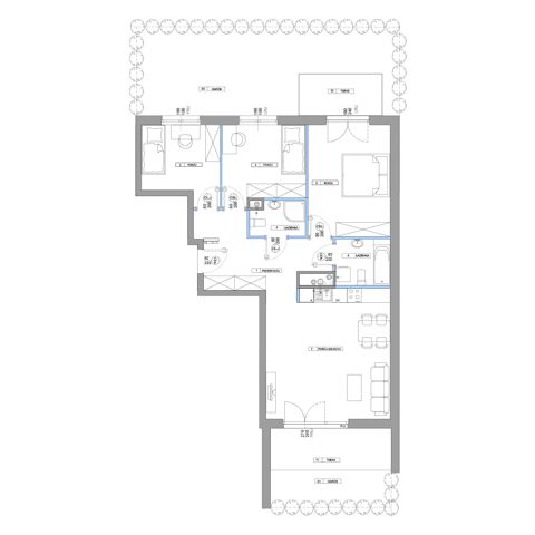 Plan 4 pok. 86m²
