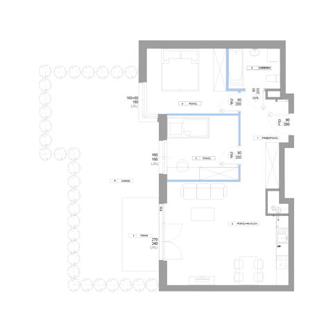 Plan 3 pok. 62m²