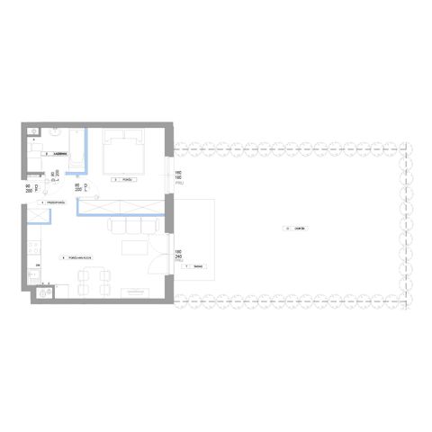 Plan 2 pok. 41m²