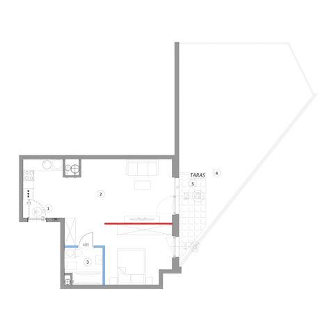 Plan 2 pok. 47m²