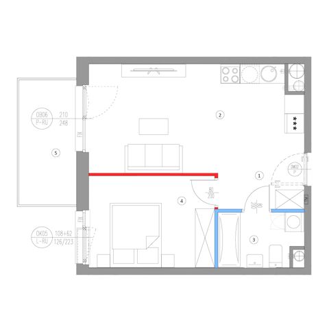 Plan 2 pok. 41m²