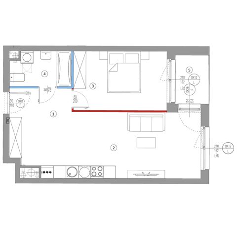 Plan 2 pok. 49m²