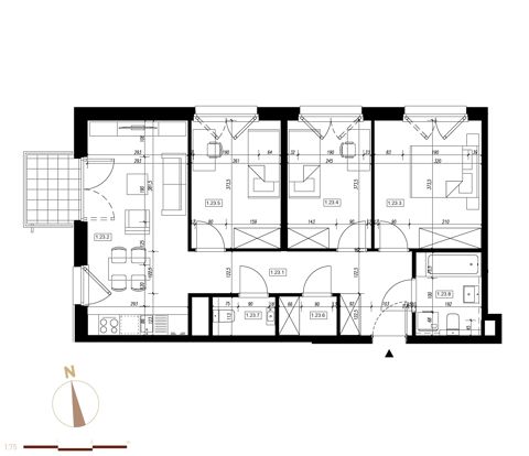 Plan 4 pok. 67m²