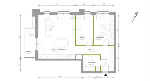 Plan 3 pok. 71m²