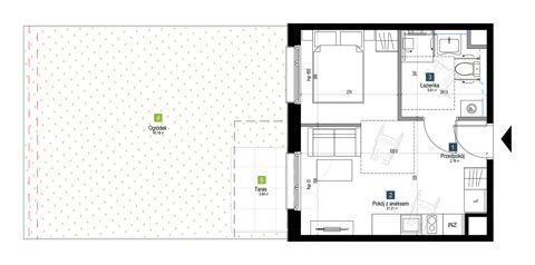 Plan 1 pok. 29m²