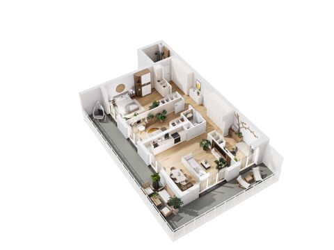 Plan 4 pok. 95m²