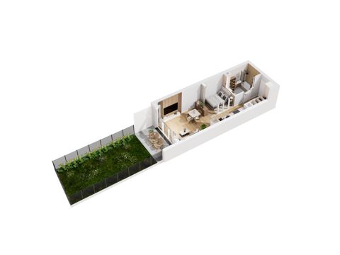 Plan 1 pok. 36m²