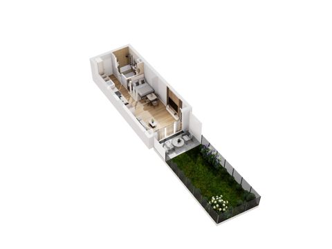 Plan 1 pok. 36m²